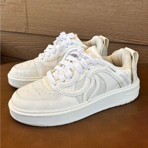 Stella McCartney Off-White Platform Sneakers -Sz 37 -Perfect for spring/summer!
